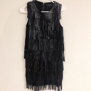 Nasty Gal Dresses - ⚡️Nasty Gal pleather fringe mini dress Nasty Gal Dresses - ⚡️Nasty Gal pleather fringe mini dress